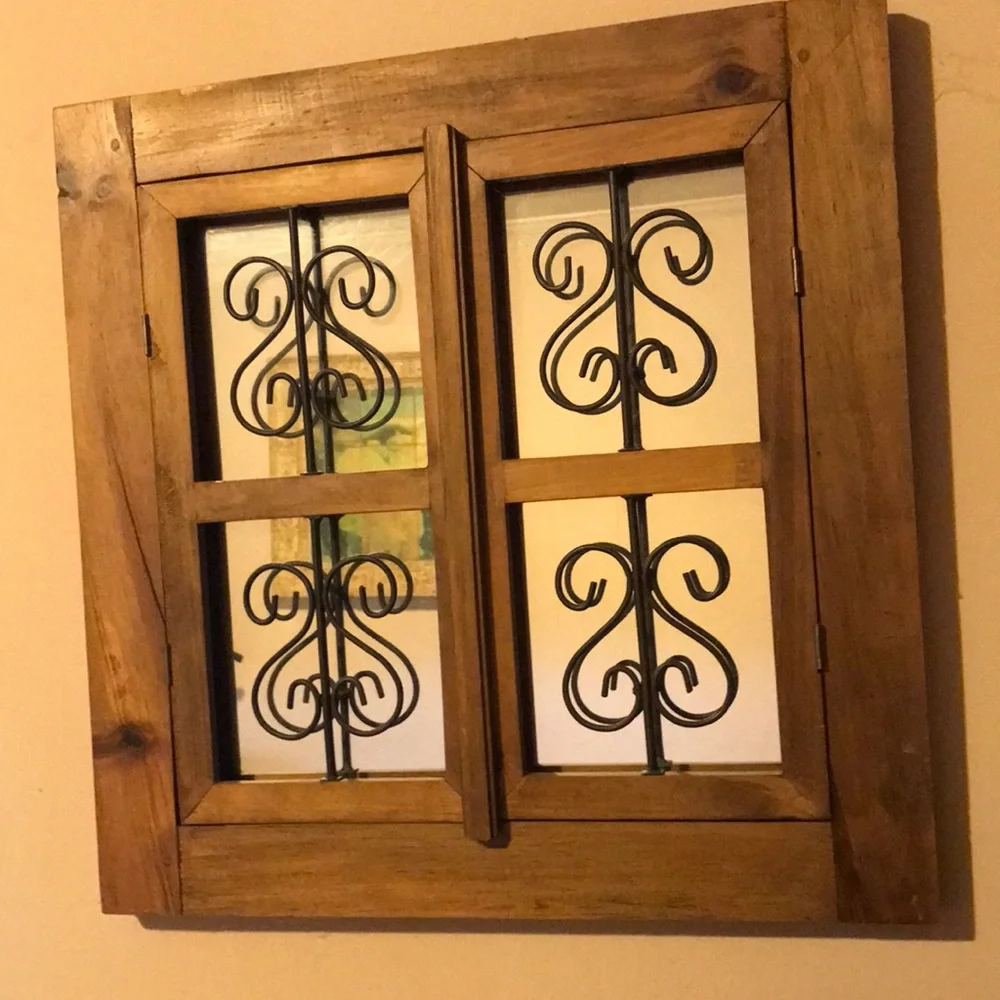 PIER 1 Vintage Santa Fe Style Mirror